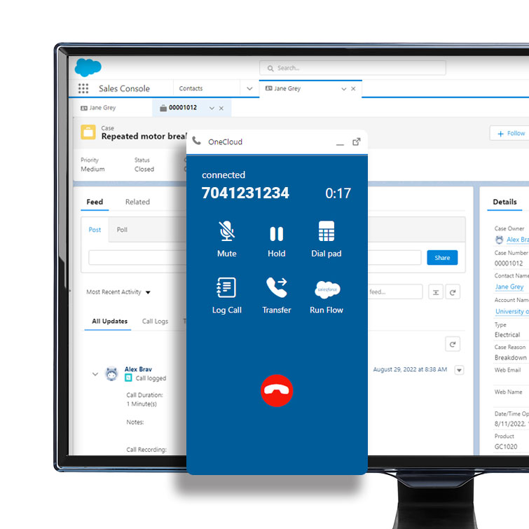 OneCloud Webphone for Salesforce