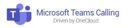 Microsoft Teams - Driven by OneCloud