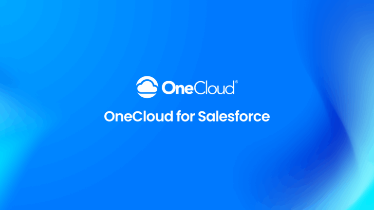 Introducing OneCloud for Salesforce